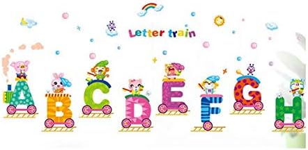 Xh0168 Paredes Removable English Letters Train Wall Stickers Alphabet Decals Diy Home Decor For Kids Rooms Decoration