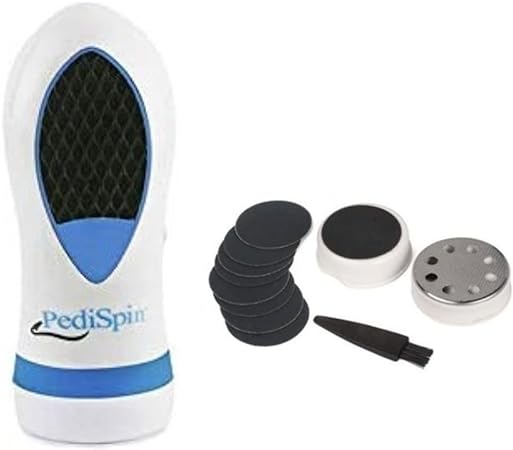 pedi spin  High precision electric callus and foot hardness file polishing and vacuuming dead skin from any area of the foot(cell operated)
