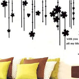 Removable wall stickers Go with you all my life A living room Bedroom Decoration Waterproof Poster Wallpaper Painting size 50x70 dm570083