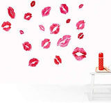 Home Decor Vinyl Wall Sticker Sexy Red Lips Kids Room Decal Art Mural Jm8340