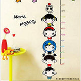 Naughty child" Cartoon Kids Bedroom DIY Removable Wall Stickers AY636 Height Stickers Home Decor Mural Decal - AliExpress 15 kids Sticker