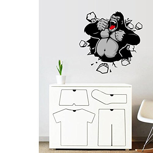 Oren Empower Chimpanzee Wall Sticker size 60x60 sk66004