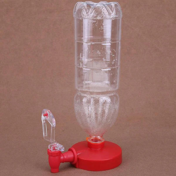 Cold Drink Dispenser Stand with Tap | Bottle Beverage Dispenser Stand with Tap/Plastic Bottle Dispenser Fountain for Cold Drink &amp; Fizz Saver | Party Bar Buffet Dispenser for Home,Picnic/