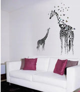 wall sticker "Mom and baby Giraffe SK9067"