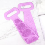 Double Side Bath Towel Scrubber (Random Color)