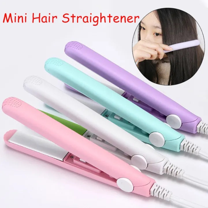 Mini Portable Hair Straightner (random color)