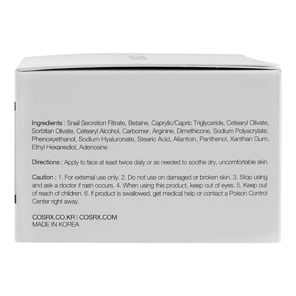 COSRX Advanced Snail 92 All-in-One Cream | Hydrating, Repairing & Anti-Aging Korean Skincare Moisturizer