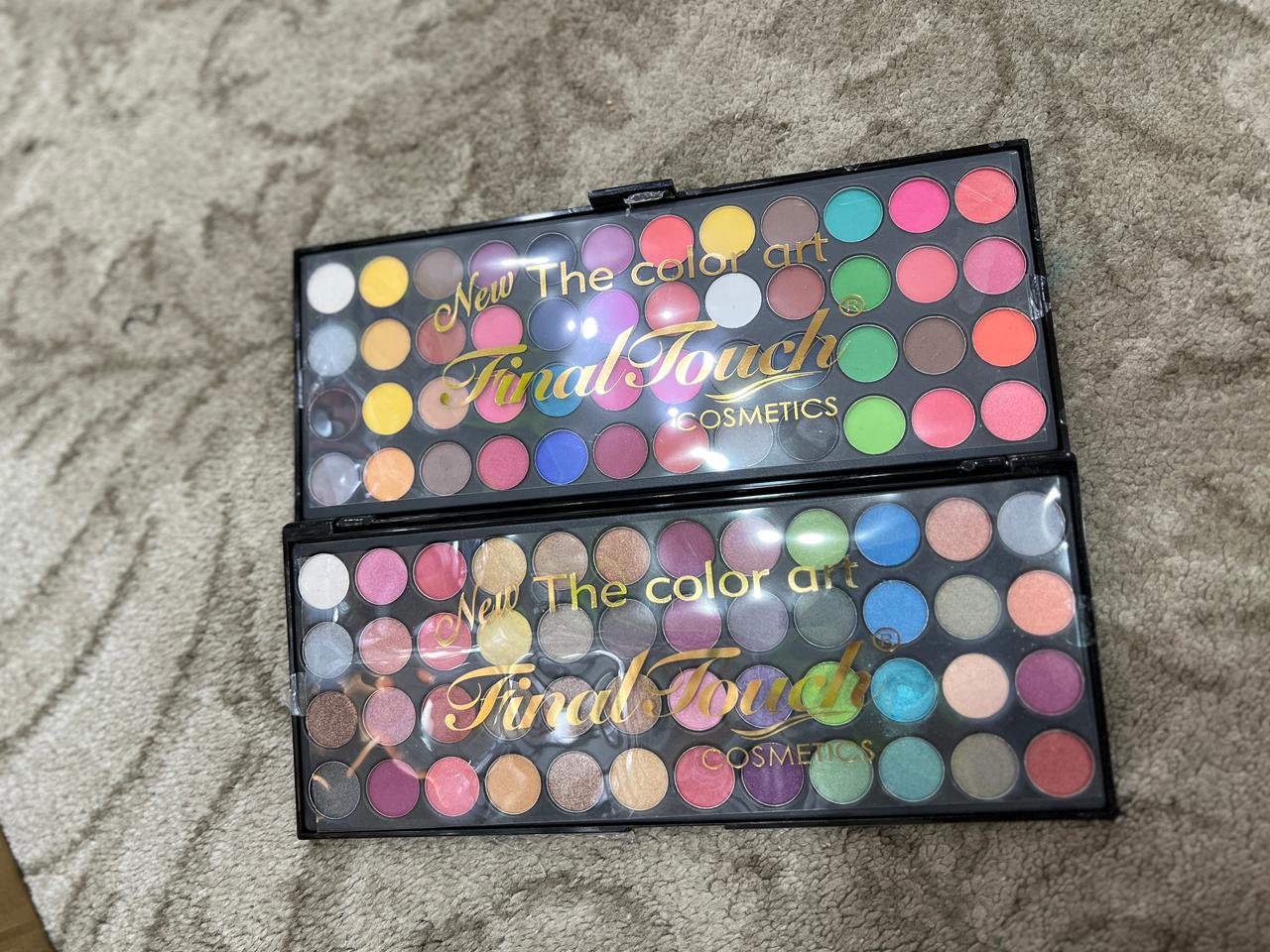 Final Touch Eyeshadow Palette | 96 Colors | Matte & Shimmer | Professional Makeup Kit
