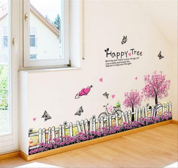 AY7267 Happy Tree 3D Wall Stickers