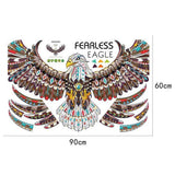 New Style Eagle Decoration Mural Cool Library Office Restaurant Wall Stickers [SK9154]