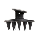 Head Cleansing &amp; Scalp Massage Brush – Soft Bristles for Wet &amp; Dry Use (Black color)