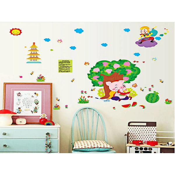 Cartoon wall decal sk9257