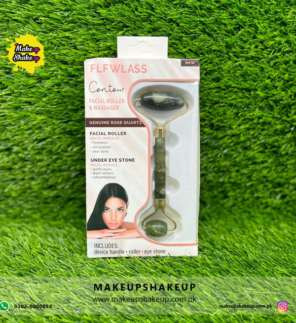 FLFWLASS Contour Facial Roller & Massager: Achieve a Sculpted, Youthful Glow. This Premium Face Tool, Often Paired with a Soothing Under