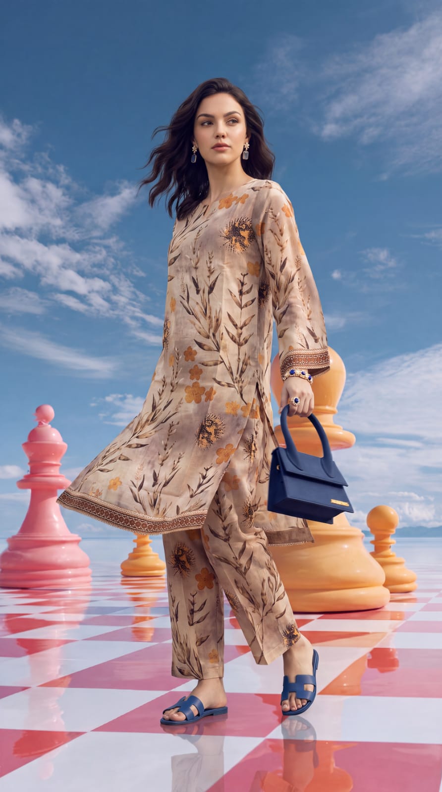 ELAYA Midsummer Premium Cambric Bold Print 2Pc