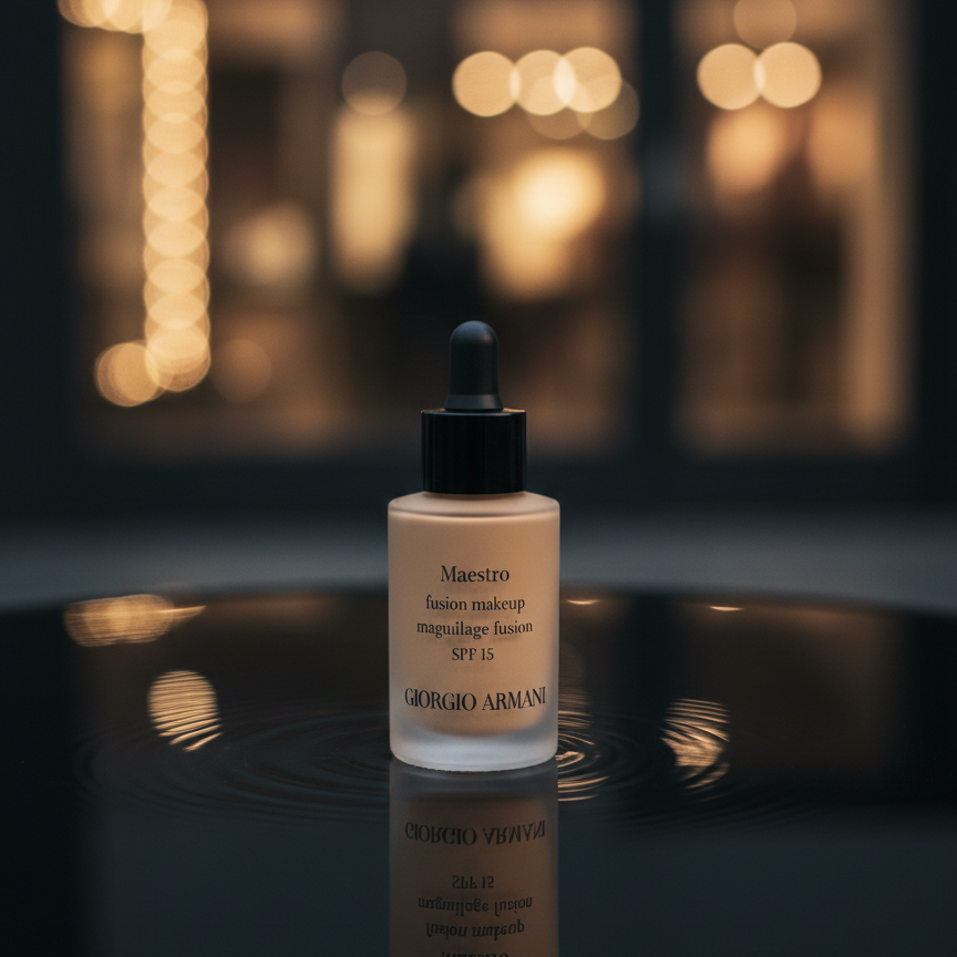 Maestro Fusion Makeup SPF 15 by Giorgio Armani: The Revolutionary Skin-Perfecting Serum Foundation for a Natural, Luminous Glow
