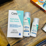 CeraVe Hydrating Skin Polish Gentle Exfoliator Providing Smoother Healthier Skin Hydrating Formula Everyday Skin Care Support