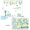 Transparent Wall Sticker, Wonderful feeling size 60x90 ay9142