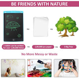 Hardbound LCD Writing Pad 8.5 inch multicolor LCD Tablet
