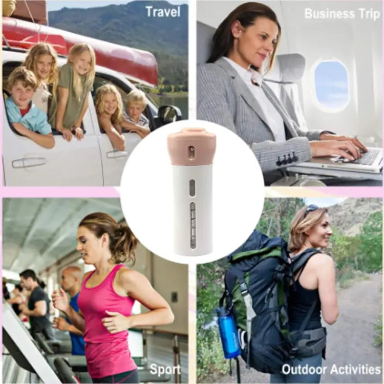 4 Lotion Bottles In 1 Refillable Travel Dispenser Bottle Liquid Lotion Cream Sun Block Sanitizor Shampoo Toiletries Container Travel Bottle Portable 4 Bottle Sets In 1 Pump Leakproof Cosmetic Travel Bottle Set