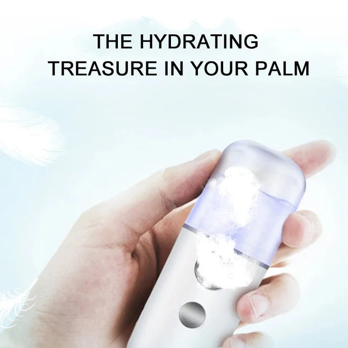 RECHARGEABLE MINI NANO FACE STEAMER OR SPRAYER (RANDOM COLOR)