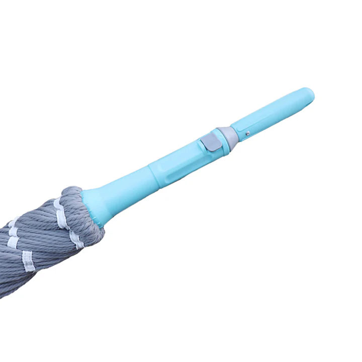 Extendable Twist Mop Fine Fiber Floor Mop - 2-in-1 Rotatable Adjustable Mop | 360-Degree Fine Fiber Fabric Self-Twisting Dehydrated Mop | Hard Floor Cleaning Mop | Self-Twisting Torque Mop for Cleaning Walls