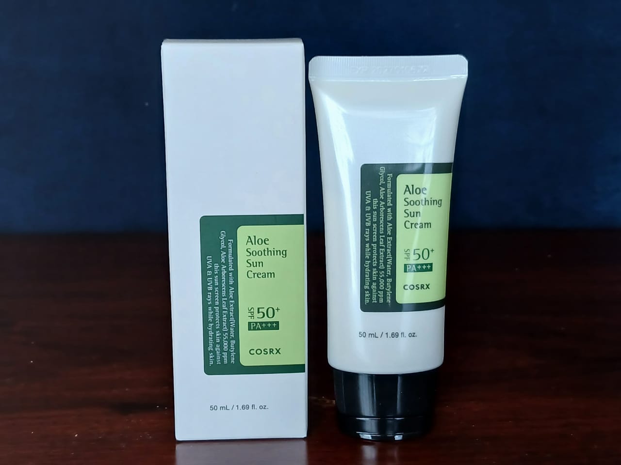 COSRX Aloe Soothing Sun Cream SPF50+ PA+++ | Lightweight Korean Sunscreen & Moisturizer for All Skin Types