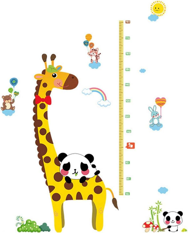 Sk9044 Cartoon Giraffe Wall Sticker