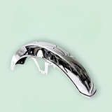 Mudguard Front &amp; Back Set 70CC Motorcycle Metal Chrome Material Front Back Mudguard Set