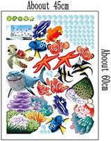 Ays617 Finding Nemo Among Colorful Coral Reef Under the Ocean Wall Decal