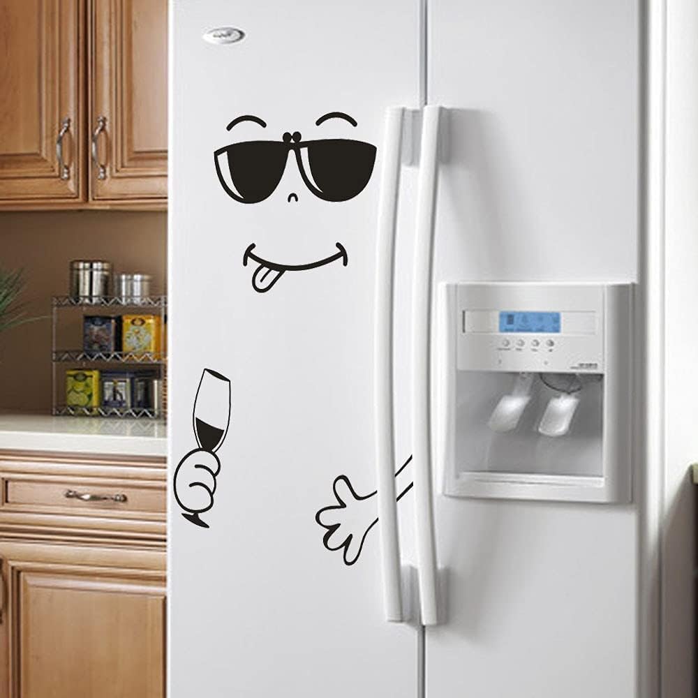 Glass Outside Fridge Decoration Sticker  size 20x28 nc1025