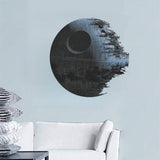 3D Death Star Star Wars Wall Sticker Removable 3D Wall Sticker Home Decor Art Clone Boy's Room Decor size 30x28 nc1441