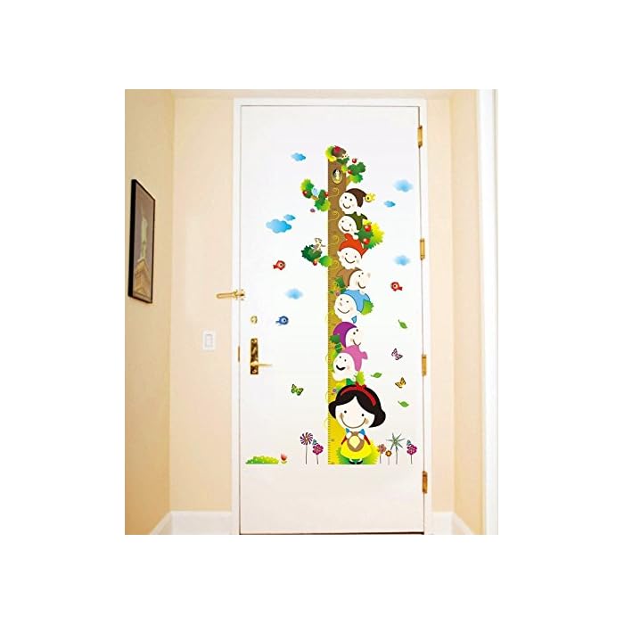 'Smart Decoration Wall Sticker Wall Tattoo Measuring Tape Measure Growth  Girls Bedroom Living Room Bathroom Nursery