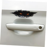 Halloween Car Sticker Scary  Horror Eyes Design Universal Computer Sticker Car Decal Laptop Sticker Fashion Punk Festival Vehicle  nc840w3  Size  21x5cm