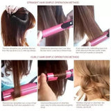 Hair Straightener|  2 in 1...Hair straightener and curler.