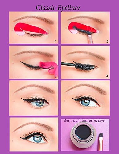 80 pcs Quick Eyeliner Stickies Stencil Sticker Eye Make up Tool ORIGINAL AU1 ssfrpks4h-9