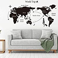 jm7225 Movable Creative Diy My World Wall Sticker Skirting Line Pvc Environmental Protection