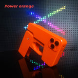 Creative Folding iPhone Toy Water Gun – Manual Shooting, Long-Range, Fun Decompression Water Blaster Toy for Kids & Adults