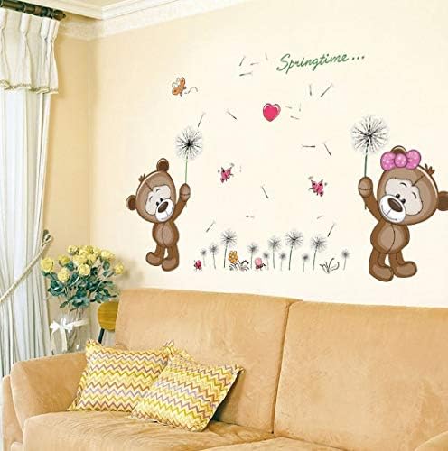Brown Bears Wall Sticker Sk7010