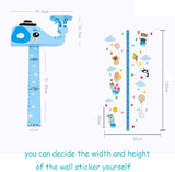 Tableau de Croissance des Enfants,En-Tête Amovible 3D EVA Elephant Enfants Hauteur Tableau Règle de la Taille Décoration Murale Amovible Autocullants Muraux de Dessins Animaux pour Chambre d'Enfants size 30x90 sk93002