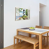 NC5070- 8  Room Bedroom Entrance Window Fake TV Background Wall Stickers