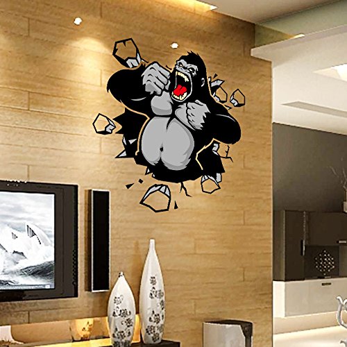 Oren Empower Chimpanzee Wall Sticker size 60x60 sk66004