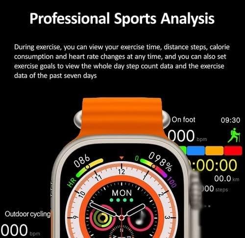 S8 Ultra Smart Watch  series 8 (Random color)