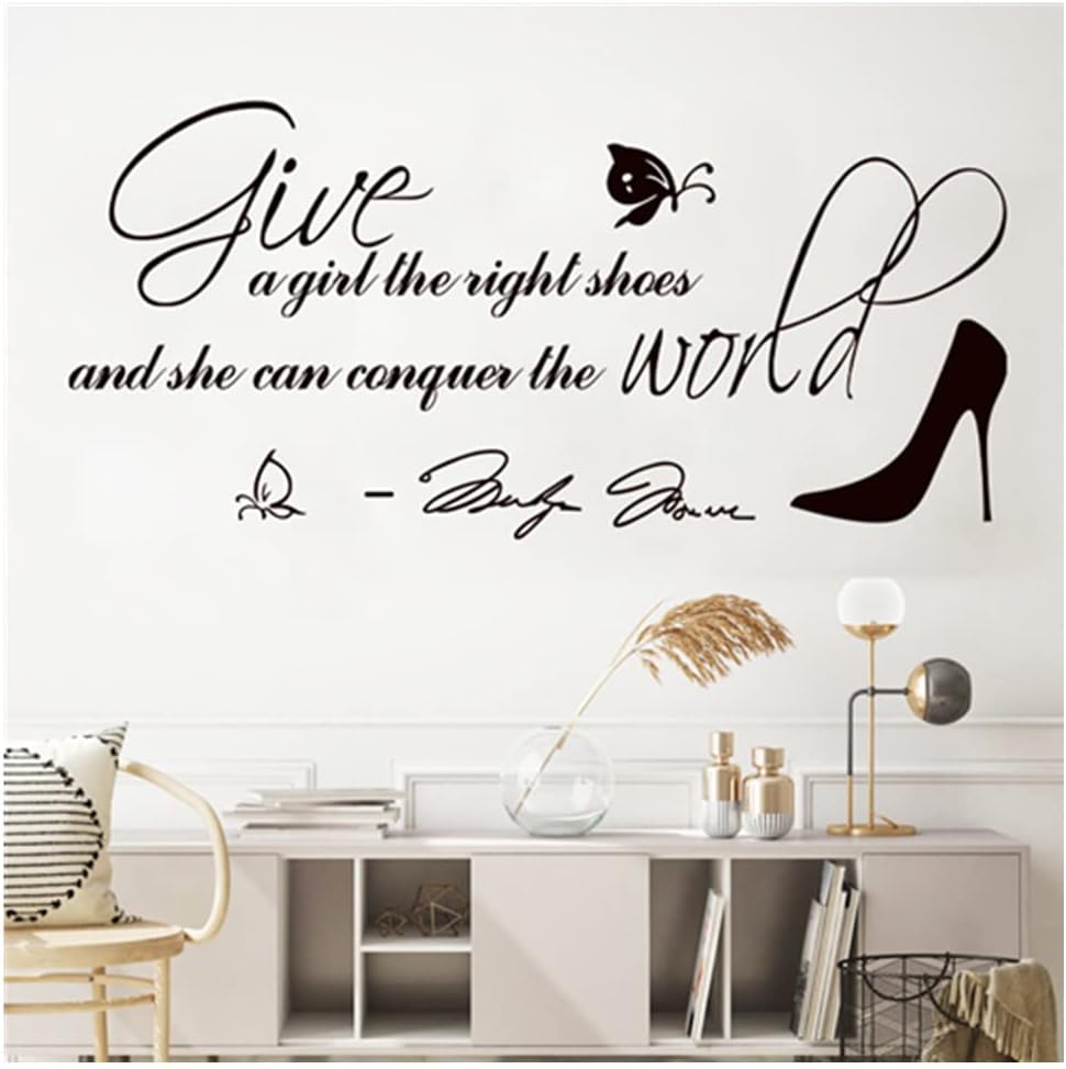 1pc Inspirational Wall Stickers, Motivational Wall Decals, Peel And Stick Vinyl Wall Quotes Stickers, Removable Positive Saying Word Decal For Bedroom Office School Classroom  size 50x70 dm350030