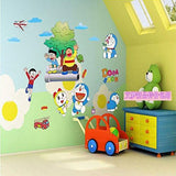 FeiFei (FeiFei) Rental OK! Removable W106 = Doraemon Wall Sticker (Accessories: Exclusive Poster Case Packaging + Practice Decal + Simple Instruction Manual) Wall Sticker / Interior Sheet / Remake