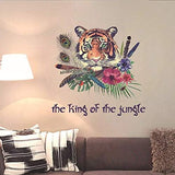 SK7056 Flat Wall stickers, Tiger feathers