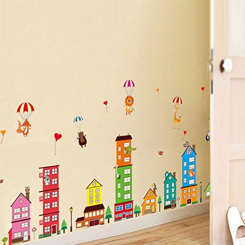 Colorful Wall Sticker for Home and Toy Room Toy Room size 60x90 xh8101