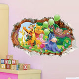 Kibi Winnie the Pooh and Friends Wall Stickers Winnie the Pooh Ncs1485