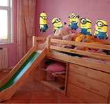Diy Removable Wall Stickers Cartoon Minions Children Room Home Decor Wallpaper size 35x56cm nc1061