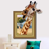 3D GIRAFFE   WALL STICKER