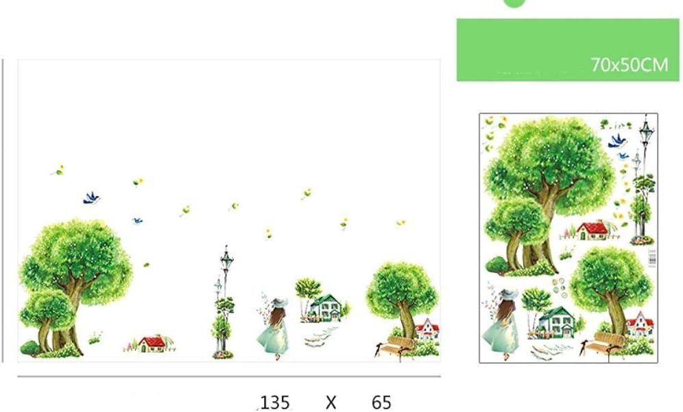 Lampadaire Chat Rural Sticker Mural Beau Sticker Mural Papier Peint Mural pour Toute Chambre ou Salon size 50x70 xls7082
